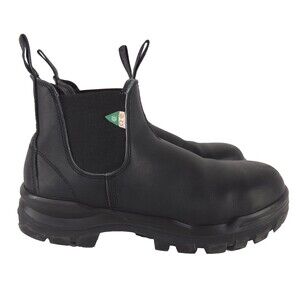 Blundstone 163 Work Safety Chelsea Boots 9.5 AUS 10.5 US Mens Black Utility $240